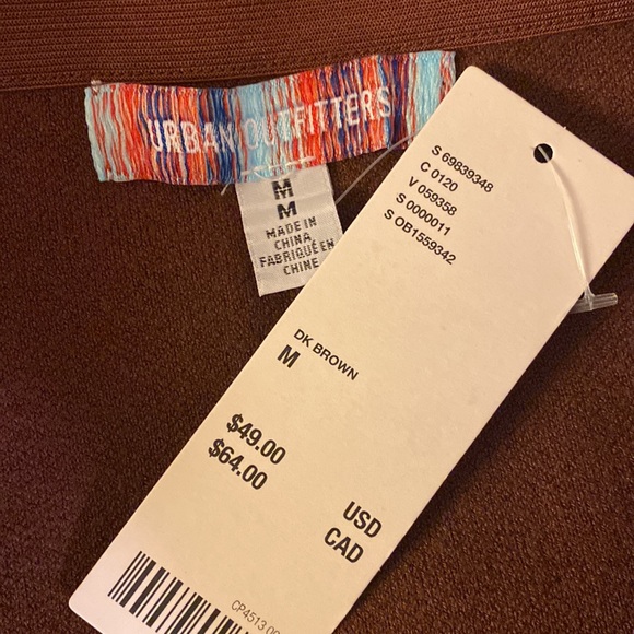 Urban Outfitters. Knit sweater mini skirt. Dark brown 🤎 Brand new. - Picture 6 of 7